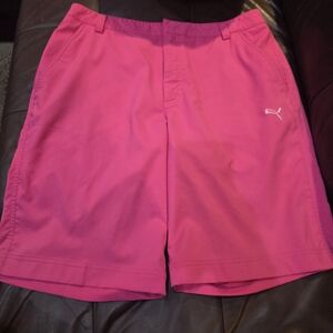 PUMA Women’s Pink Golf Shorts